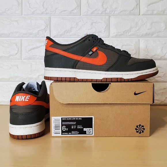 Nike Dunk Low SE Next Nature GS 6Y / Wmns 7.5 Toasty Sequoia Olive DC9561-300